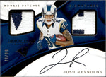 2017 Josh Reynolds Panini Immaculate Collection ROOKIE PATCHES SIGNATURES AUTOGRAPH AUTO RC 28/99 #IS-JO Los Angeles Rams