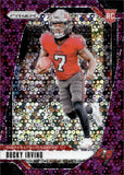 2024 Bucky Irving Panini Prizm No Huddle PURPLE PRIZM ROOKIE 43/49 RC #316 Tampa Bay Buccaneers
