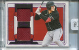 2024 Ivan Melendez Panini Three and Two PURPLE FOIL DUAL JERSEY 07/32 RELIC #PDJ-IM Arizona Diamondbacks