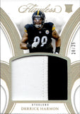 2025 Derrick Harmon Panini Flawless ROOKIE HOLO GOLD JUMBO PATCH 20/25 RELIC RC #RP-DHN Pittsburgh Steelers