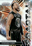 2023-24 Stephen Curry Panini Prizm FRACTAL SILVER PRIZM #1 Golden State Warriors
