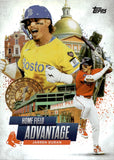 2025 Jarren Duran Topps HOME FIELD ADVANTAGE #HA-24 Boston Red Sox