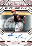 2024 Jace Jung Panini Flawless RUBY FUTURE INK AUTOGRAPH 12/20 AUTO #FI-JJ Detroit Tigers