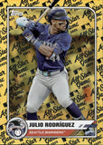 2025 Julio Rodriguez Topps ALL-STAR GAME GOLD FOIL 14/50 #32 Seattle Mariners