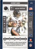 2009 Johnny Knox Playoff Contenders ROOKIE TICKET AUTOGRAPH RC AUTO #175 Chicago Bears