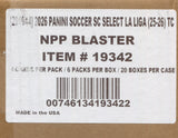 2025-26 Panini Select La Liga Soccer, 20 Blaster Box Case