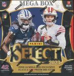 2023 Panini Select Football Retail Mega, Box (Red & Black Die-Cuts)