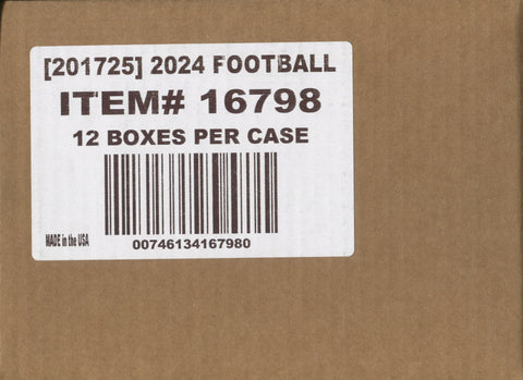 2024 Panini Absolute Football Hobby, 12 Box Case *RELEASES 12/27*