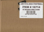 2024 Panini Certified Football Hobby, 16 Box Case