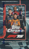 2025 Topps Chrome Formula 1 Racing Hobby, Box *RELEASES 1/22*