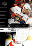 2023-24 Aleksander Barkov Upper Deck Premier ON THE FOREFRONT JERSEY 68/199 #OF-AB Florida Panthers