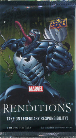 2024 Upper Deck Marvel Spider-Man Renditions Hobby, Pack