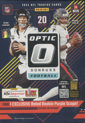 2024 Panini Donruss Optic Football Hanger, Box