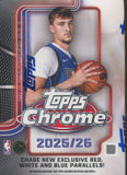 2025-26 Topps Chrome Basketball Blaster, 40 Box Case