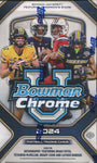 2024 Bowman Chrome University Football Hobby, 12 Box Case