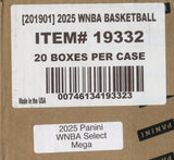 2025 Panini Select WNBA Basketball Hobby Mega, 20 Box Case (Green Ice Prizms)