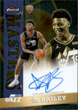 2025-26 Ace Bailey Topps Finest MASTERS AUTOGRAPH ROOKIE AUTO RC #MA-AB Utah Jazz
