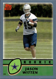 2003 Jason Witten Topps ROOKIE RC #372 Dallas Cowboys