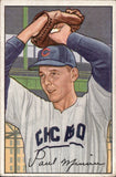 1952 Paul Minner Bowman #211 Chicago Cubs BV$15