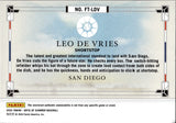 2024 Leo De Vries Panini Boys Of Summer FIVE TOOL MATERIALS 29/149 JERSEY BAT PATCH #FT-LDV San Diego Padres