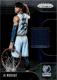 2019-20 Ja Morant Panini Prizm SENSATIONAL SWATCHES ROOKIE JERSEY RC #SS-JAM Memphis Grizzlies