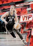 2025 Sabrina Ionescu Panini The National VIP RED ICE PRIZM 61/99 #3 New York Liberty