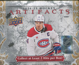 2024-25 Upper Deck Artifacts Hockey Hobby, Box