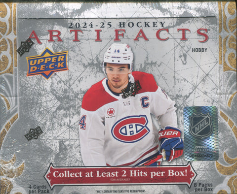 2024-25 Upper Deck Artifacts Hockey Hobby, Box