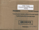 2025 Topps Disney Wonder Hobby, 12 Box Case