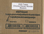 2025 Topps Disney Wonder Blaster, 40 Box Case