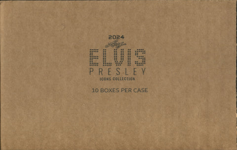 2024 Leaf Elvis Presley Icons Collection Hobby, 10 Box Case *RELEASES 1/22*