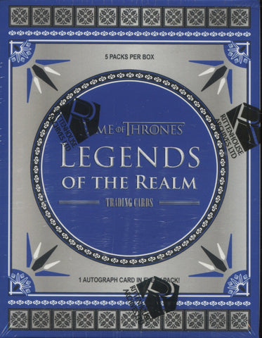 2024 Game of Thrones: Legends of the Realm (Rittenhouse), Box