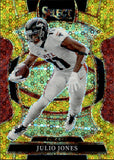 2025 Julio Jones Panini Select CONCOURSE GOLD DISCO PRIZM 2/10 #49 Atlanta Falcons