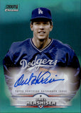 2025 Orel Hershiser Topps Stadium Club Chrome TURQUOISE REFRACTOR AUTO 71/99 AUTOGRAPH #SCCA-OH Los Angeles Dodgers