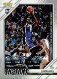 2021-22 Lebron James Panini Instant JAMES BECOMES SECOND PLAYER WITH 37K POINTS #170 Los Angeles Lakers