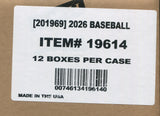 2026 Panini USA Stars & Stripes Prizm Baseball Hobby, 12 Box Case