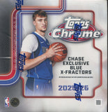2025-26 Topps Chrome Basketball Mega, 20 Box Case