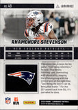 2024 Rhamondre Stevenson Panini Luminance TEAL 2/35 #48 New England Patriots