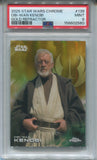 2025 Obi-Wan Kenobi Topps Chrome Star Wars GOLD REFRACTOR 12/50 PSA 9 #139 A New Hope 2560