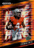 2025 Jeremiah Smith Panini Prizm Draft Picks HYPE ORANGE PULSAR PRIZM 20/75 #24 Ohio State Buckeyes