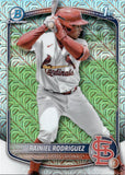 2025 Rainiel Rodriguez Bowman Chrome Prospects 1ST BOWMAN MOJO REFRACTOR #BCP-200 St. Louis Cardinals 11