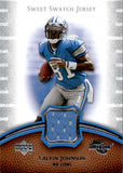 2007 Calvin Johnson Upper Deck Sweet Spot SWEEET SWATCH JERSEY #SS-CJ2 Detroit Lions 1