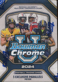 2024 Bowman Chrome University Football, Blaster Box