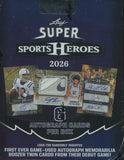 2026 Leaf Super Sport Heroes Multi-Sport Hobby, Box