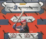 2024 Panini Prizm Baseball Hobby, 12 Box Case