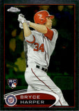 2012 Bryce Harper Topps Chrome ROOKIE RC #196 Washington Nationals 2