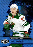 2020-21 Kirill Kaprizov Skybox Metal Universe BLUE SPECTRUM ROOKIE RC #125 Minnesota Wild