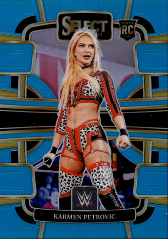 2024 Karmen Petrovic Panini Select LIGHT BLUE CONCOURSE LEVEL 112/249 #8 NXT
