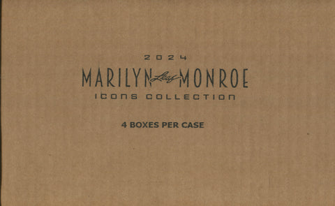 2024 Leaf Marilyn Monroe Icons Collection Hobby, 4 Box Case