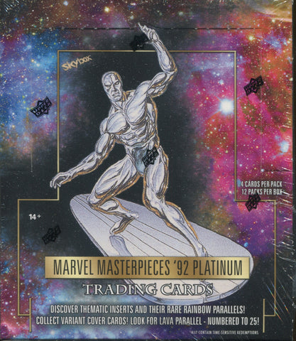 2024 Upper Deck Marvel Masterpieces '92 Platinum Hobby, Box